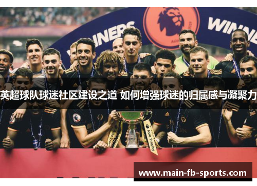 英超球队球迷社区建设之道 如何增强球迷的归属感与凝聚力